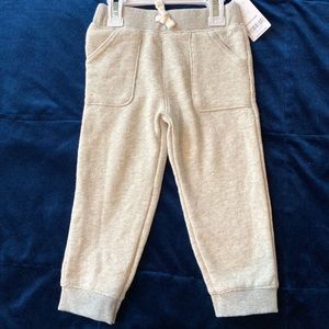 NEW Boys 24mo Gray Carter Joggers